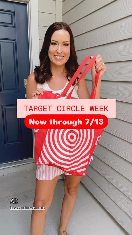 #ad Target Circle Week is here! I’ve partnered with @target to share the biggest sale of the season ♥️  #targetpartner (LTK post link)

30% off tees, tanks, dresses + more deals down every aisle!

Target Circle is free to join and offers are automatically added to your account! Just scan at checkout 🙌🏻

Shop my LTK for these deals + so many more!

#target #TargetCircleWeek #liketkit @shop.ltk