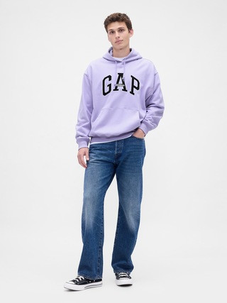 Heavyweight Gap Athletic Logo Hoodie | Gap (US)