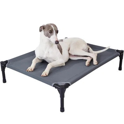 Elevated Outdoor Dog Bed - Dog Cots Beds For Large Dogs XL, Heavy Duty Raised Dog Bed Waterproof, Cooling Elevated Dog Bed With Washable Teslin Mesh, | Wayfair North America