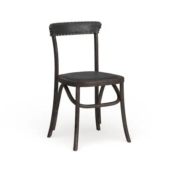 SAFAVIEH Country Classic Dining Kenny Antique Black Dining Chairs (Set of 2) - Bed Bath & Beyond ... | Bed Bath & Beyond