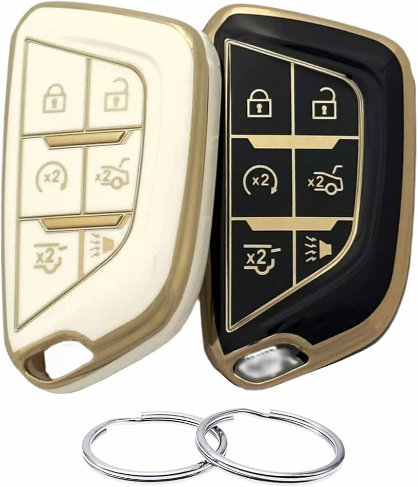 REPROTECTING TPU Key Fob Cover Compatible with (6 Buttons) 2020 2021 2022 2023 Cadillac Escalade ... | Amazon (US)
