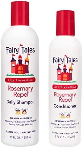 Fairy Tales Rosemary Repel Lice Shampoo - Daily Kids Shampoo (12 Fl Oz) & Conditioner (8 Fl Oz) Duo  | Amazon (US)