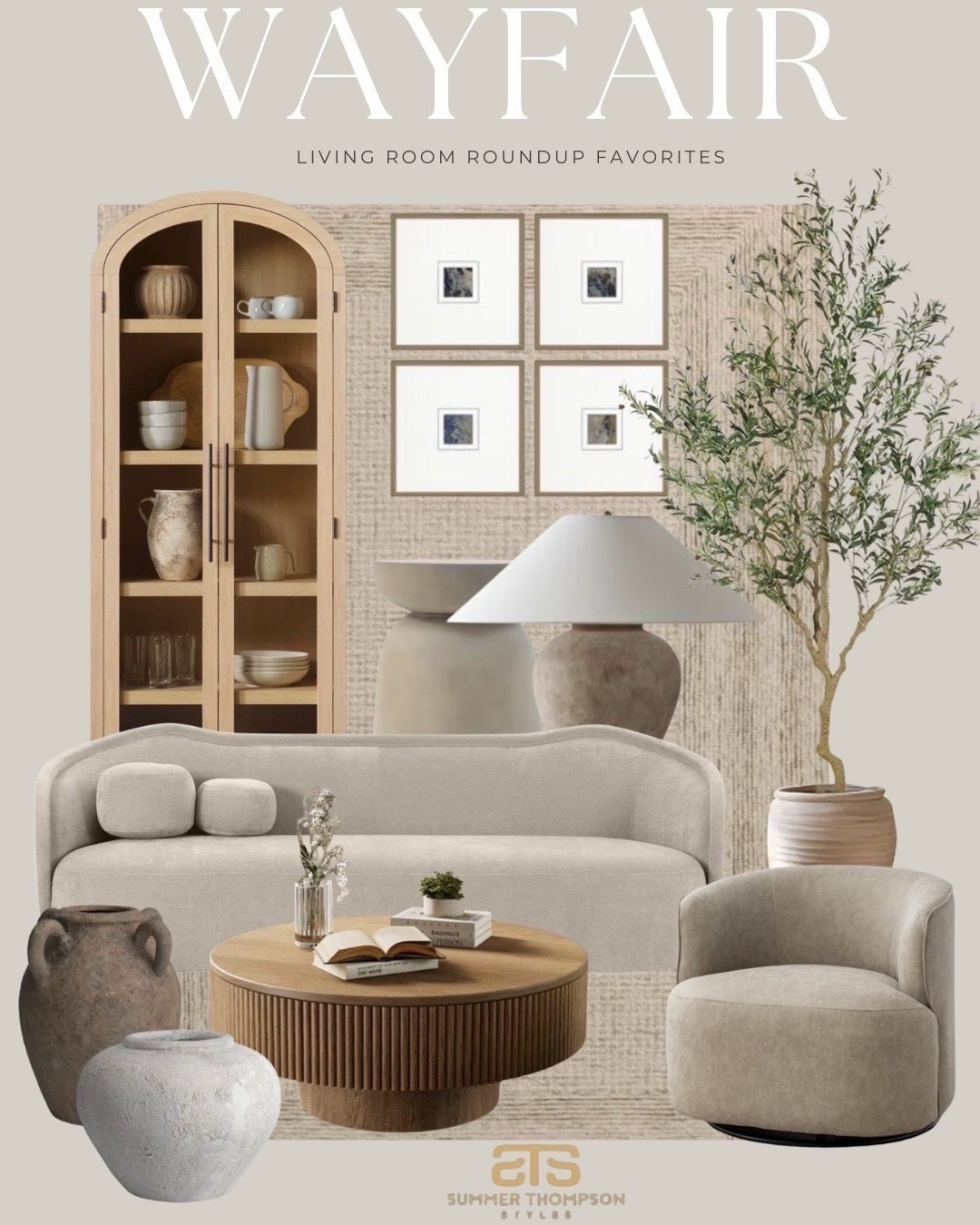 Earthy tones + cozy textures come together in this modern living room edit 🤎 Rounded up my favorite Wayfair pieces that blend comfort with style—think sculptural accents, layered neutrals, and timeless design details. Shop the full vibe below!

#WayfairHome #WayfairFinds #NeutralAesthetic #ModernDecor #LivingRoomGoals #CozyInteriors #EarthyVibes #InteriorInspo #HomeStyle #DecorFavorites


#LTKStyleTip #LTKHome #LTKU