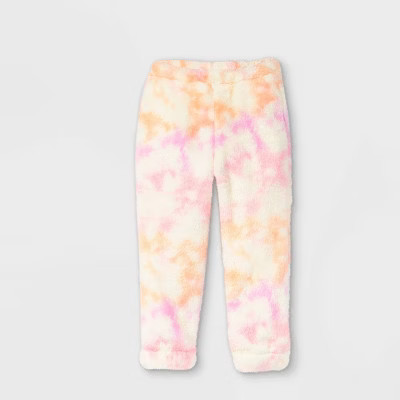 Toddler Girls' Sherpa Jogger Pants - Cat & Jack™ | Target