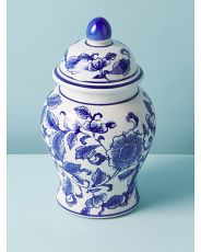 8in Ceramic Chinoiserie Ginger Jar | HomeGoods