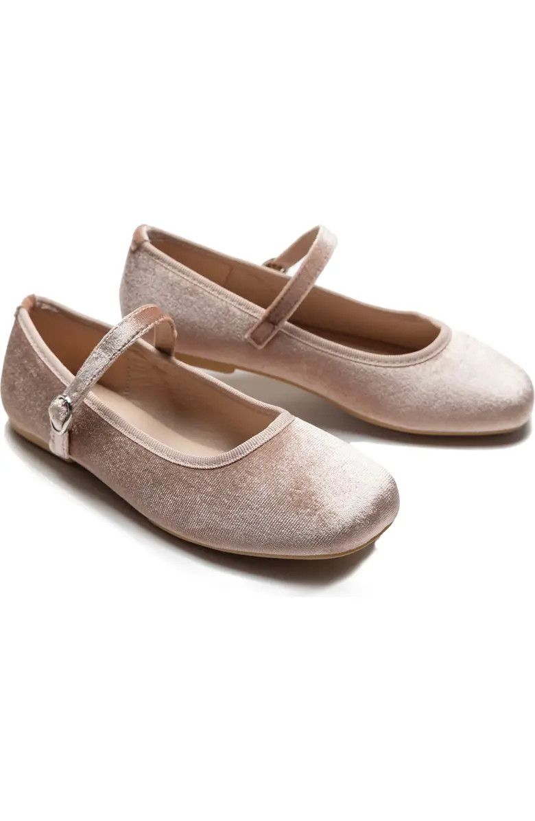 Michelle Satin Velvet Flats | Nordstrom