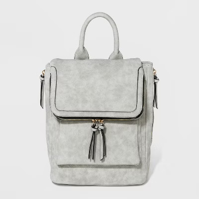 VR By Violet Ray Kendall Backpack - Light Gray | Target