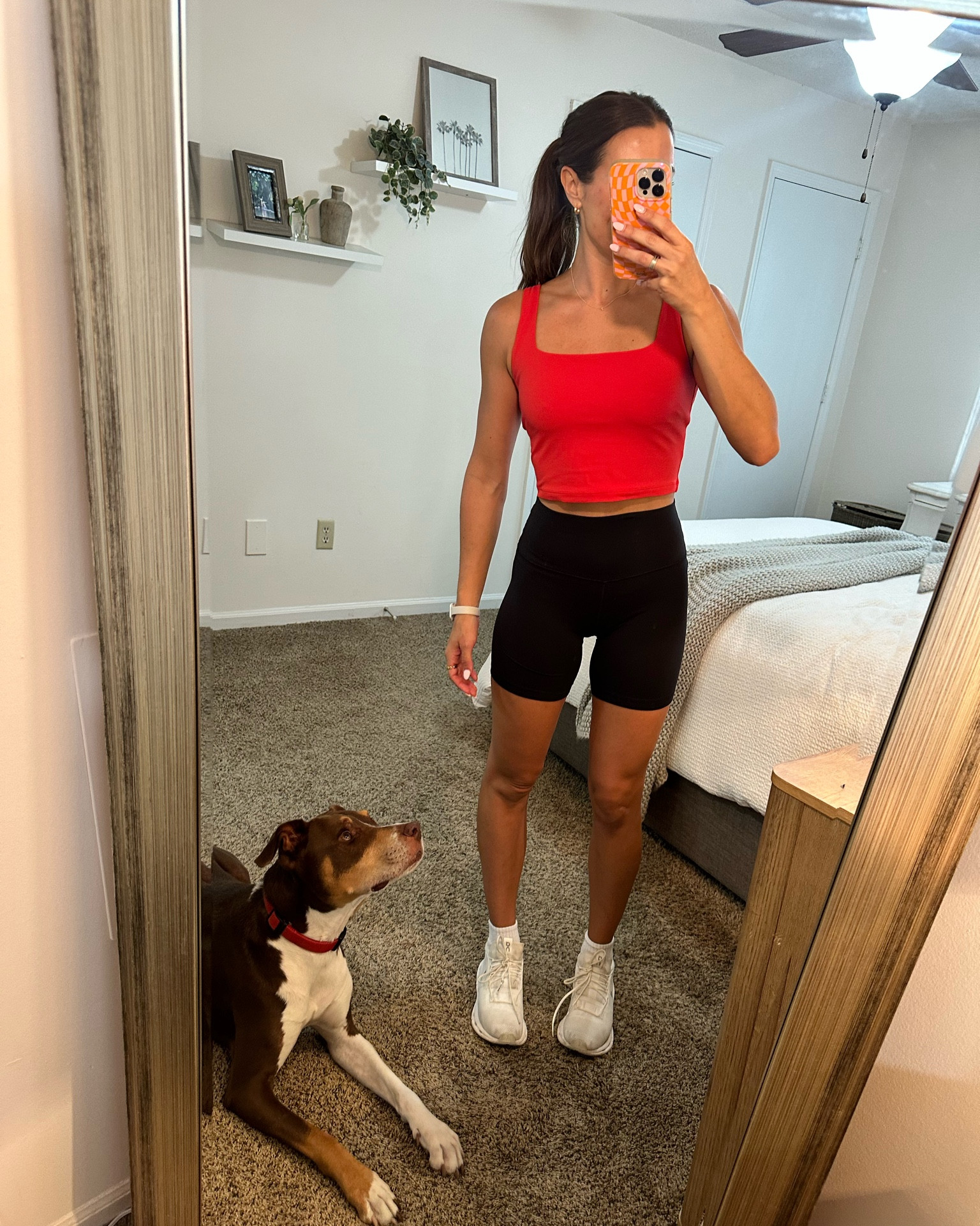 Red and black set for the DAWGS 🖤❤️

#LTKActive #LTKFitness