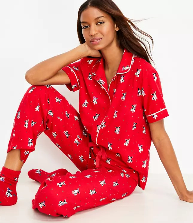 Puppy Pajama Pants | LOFT
