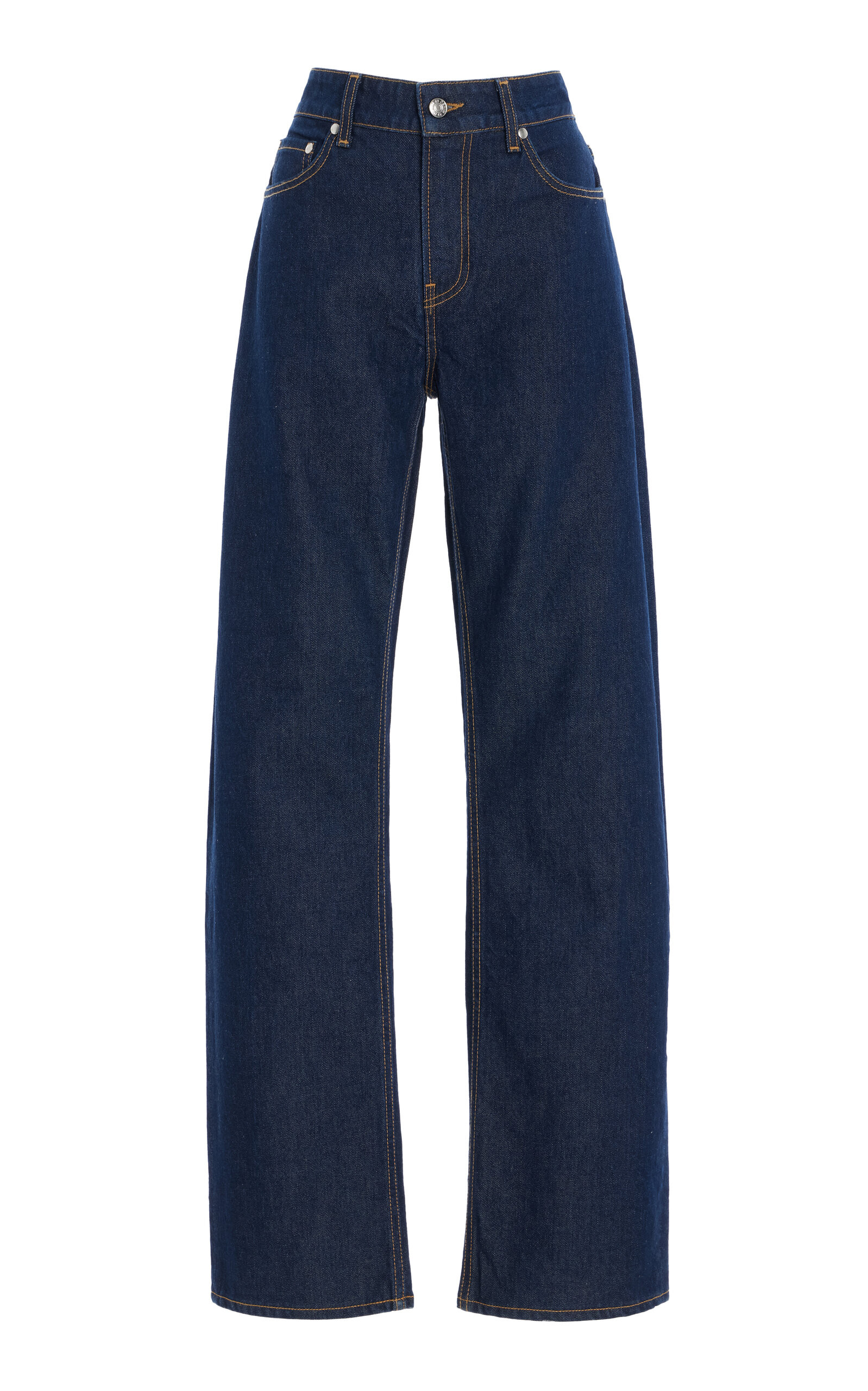 Alida Mid-Rise Bowed Jeans | Moda Operandi (Global)