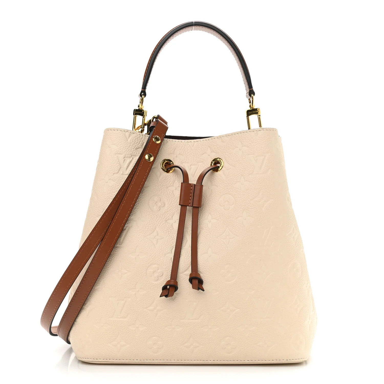 LOUIS VUITTON Empreinte Neonoe MM Cream | FASHIONPHILE | Fashionphile