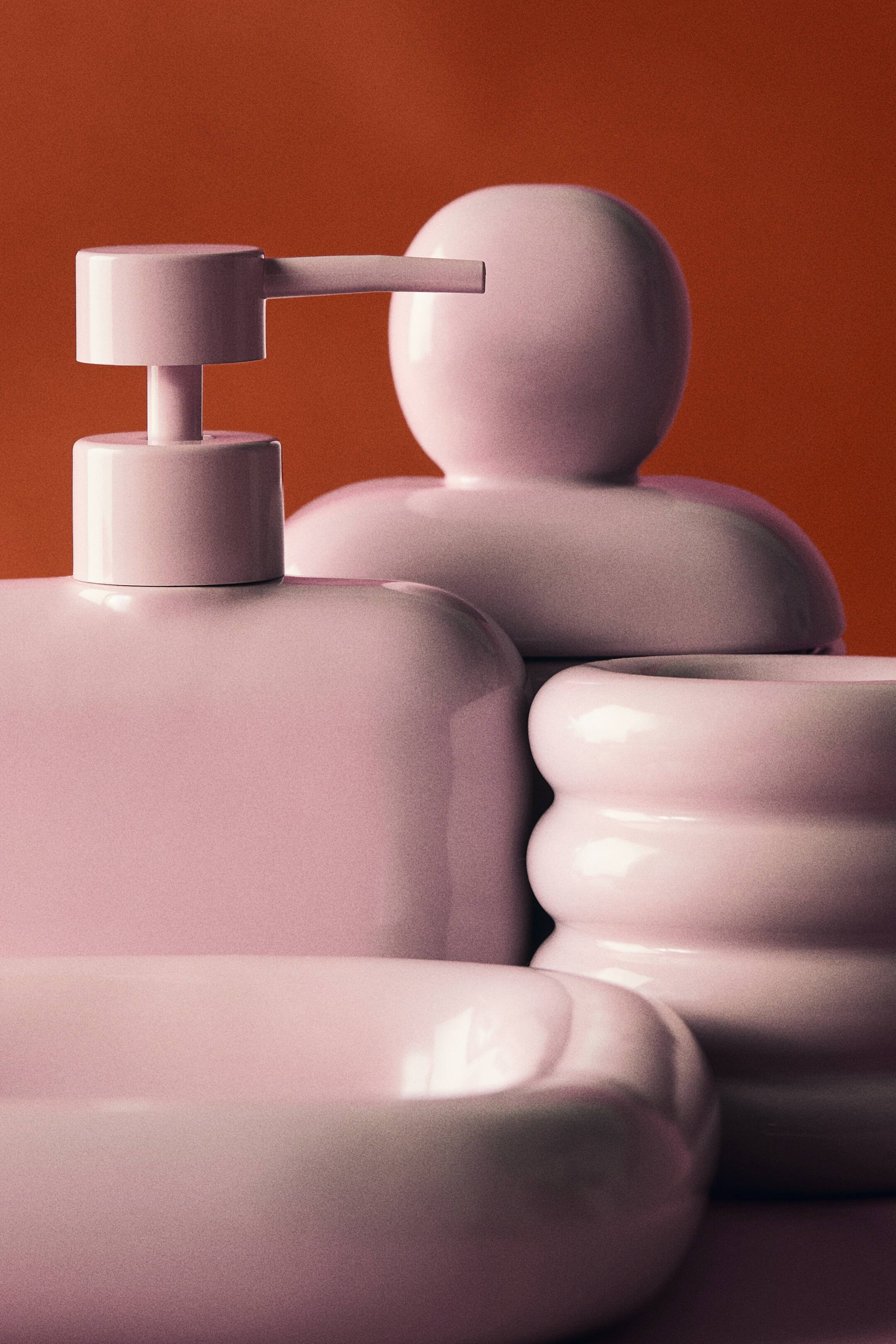 Small Stoneware Box with Lid - Pink - Home All | H&M US | H&M (US + CA)