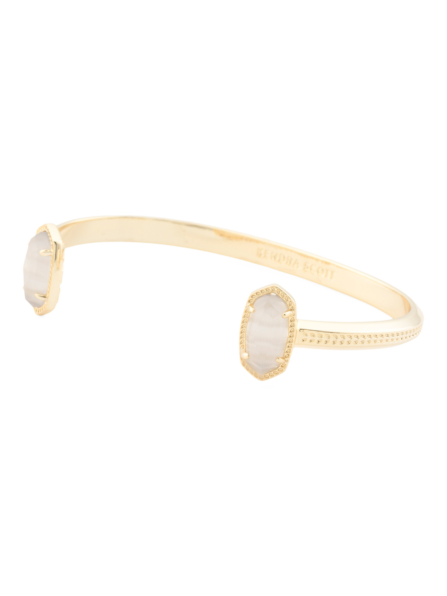 Gold Slate Cat's Eye Stone Elton Bracelet | TJ Maxx