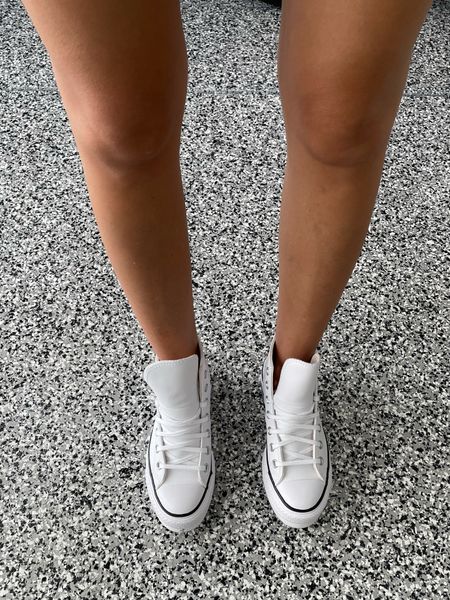 High tops or low tops? I debated for awhile and chose these leather high tops. Easy to clean. Chic and comfortable. Runs half size too big so order a half size down. 

White sneakers, high top sneakers, converse, summer outfit, The Stylizt



#LTKFindsUnder100 #LTKStyleTip #LTKShoeCrush