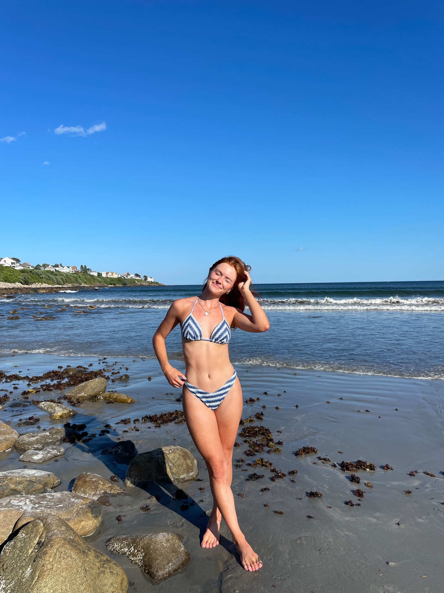 a crochet blue bikini is a must! 

#LTKSeasonal #LTKunder100