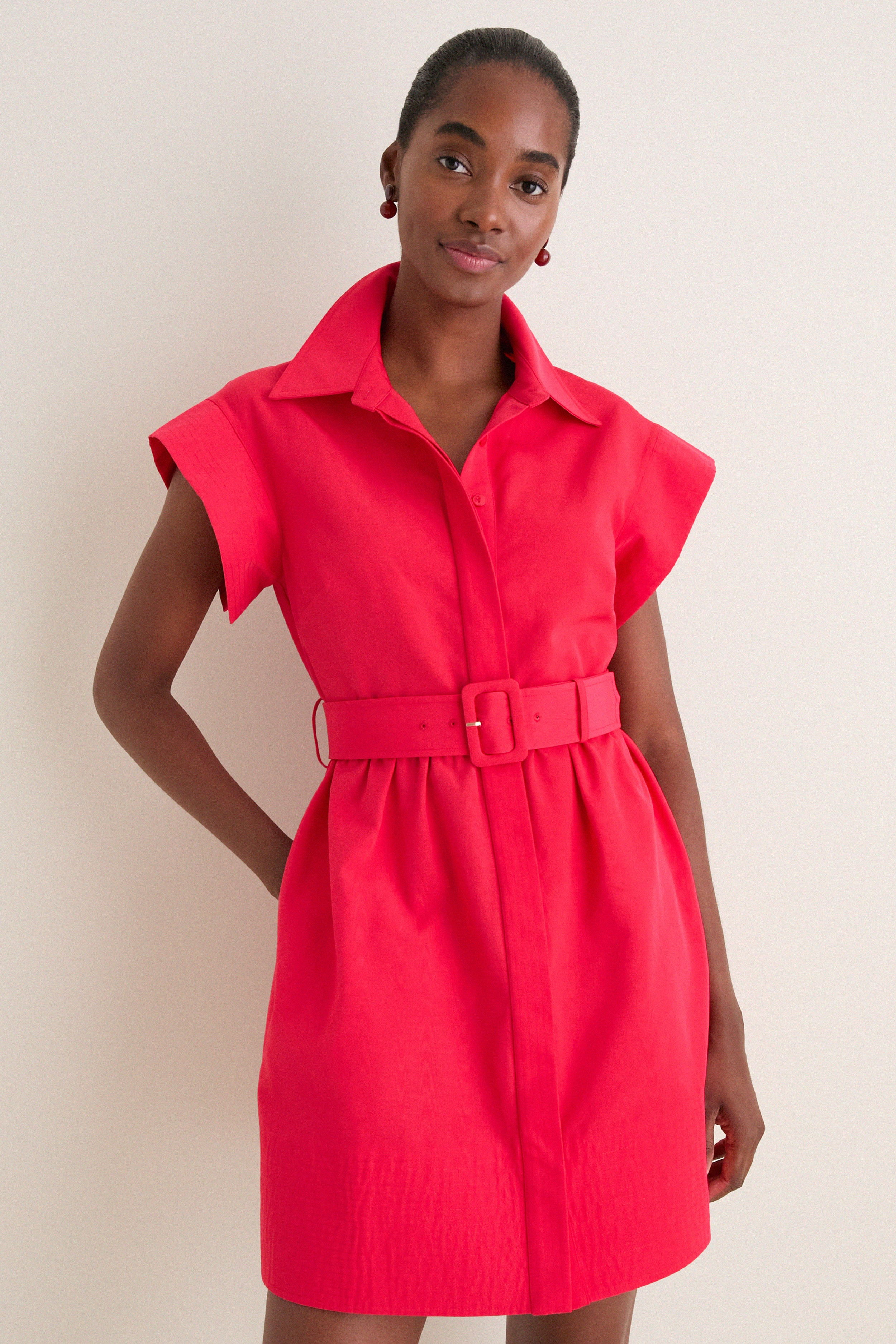 Red Mini Chloe Dress | Tuckernuck (US)