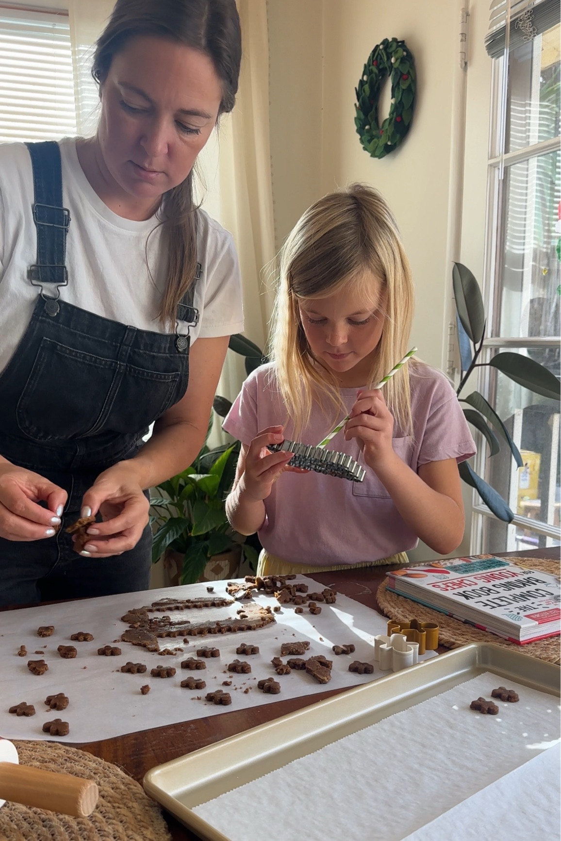 Mini Gingerbread Men Cookie Supplies. Cookie cutter, baking sheets, and cookbook for recipe  

#LTKfoodie #LTKHoliday