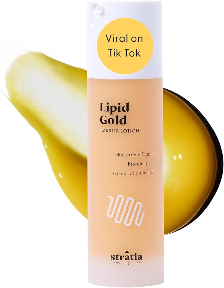 Stratia Lipid Gold | Skin-Strengthening Moisturizer | Hydrate & Soothe Skin | Ceramides, Niacinam... | Amazon (US)