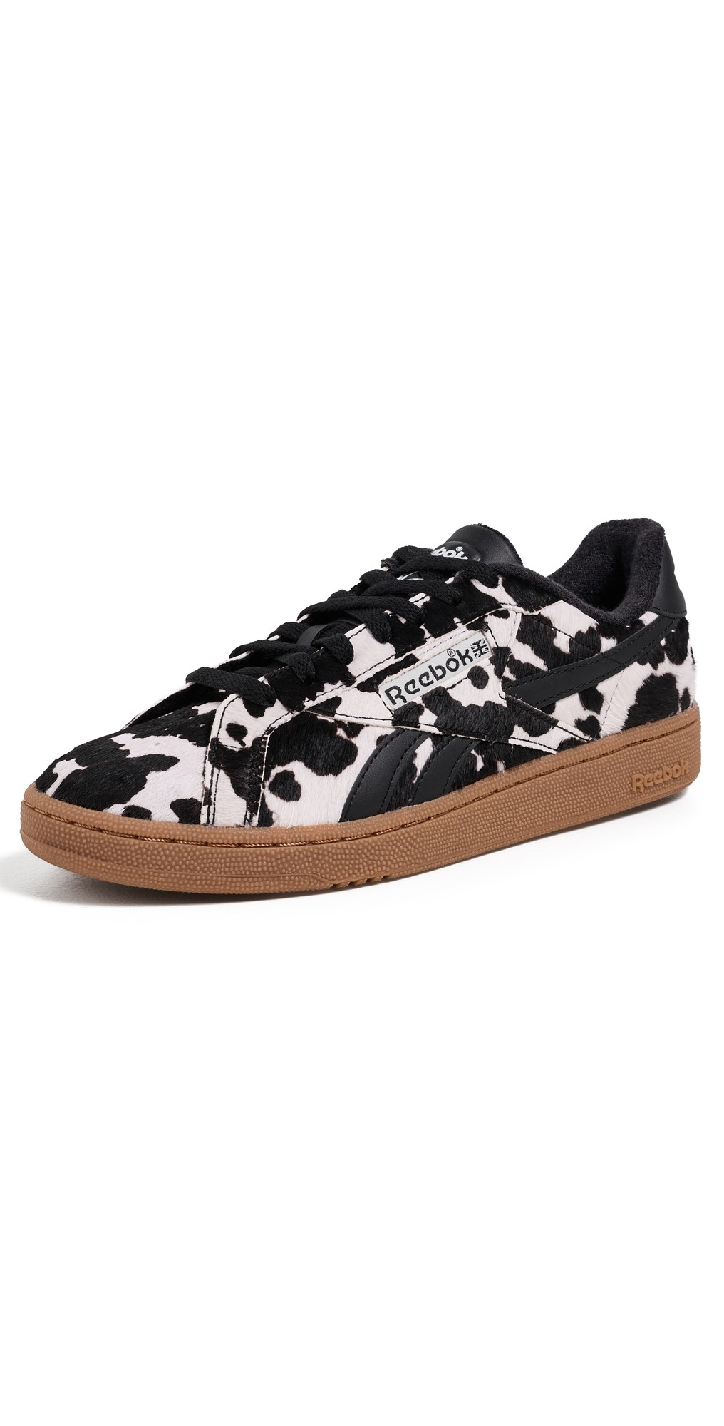 Reebok Club C Grounds UK Sneakers Chalk/Black/Gum 8 | Shopbop