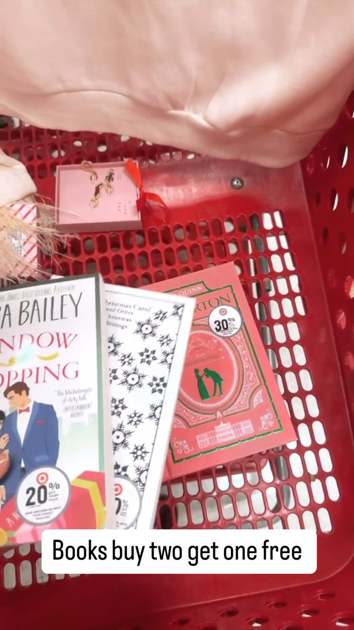 These are my picks at Target for Holiday books! I don’t know if they are still buy one get one free, but you can get five dollars off any entertainment items, which includes books. Using the Target Circle- That is five dollars off any tech, toys, sporting goods or entertainment.

#LTKHoliday #LTKCyberWeek #LTKGiftGuide