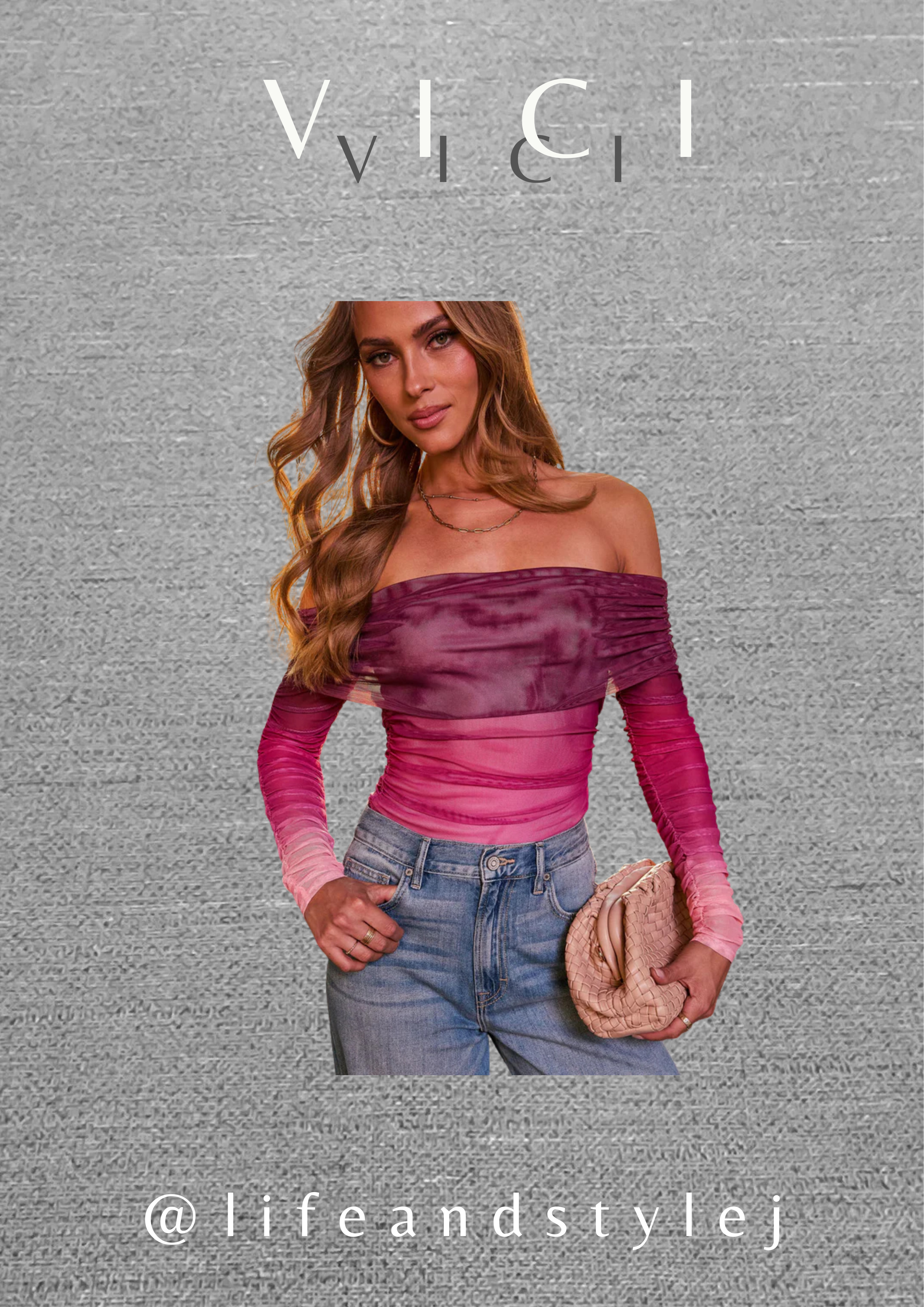 The Vici Glow Forward ombre off the shoulder bodysuit adds modern elegance to midlife, ageless fashion with its soft color blend and flattering neckline. Style it with high rise trousers or a sleek midi skirt, keep accessories minimal, and let the ombre detail elevate your evening or cocktail look. #midlifefashion #agelessstyle #ombrefashion #eveningstyle #modernwardrobe 

 #LTKHoliday #LTKSeasonal #LTKOver40