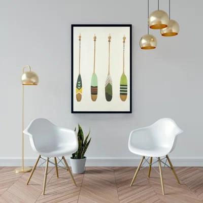 Nautical Oars - Man Cave Hobbies Canvas Decor | Wayfair North America