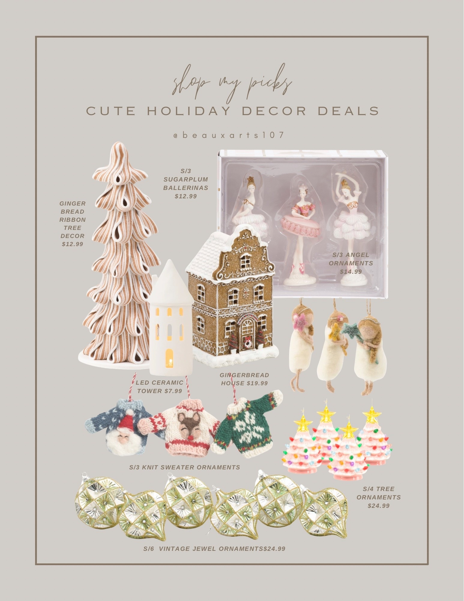 Shop these cute and adorable holiday decor pieces for under $25!

#LTKHome #LTKSaleAlert #LTKSeasonal