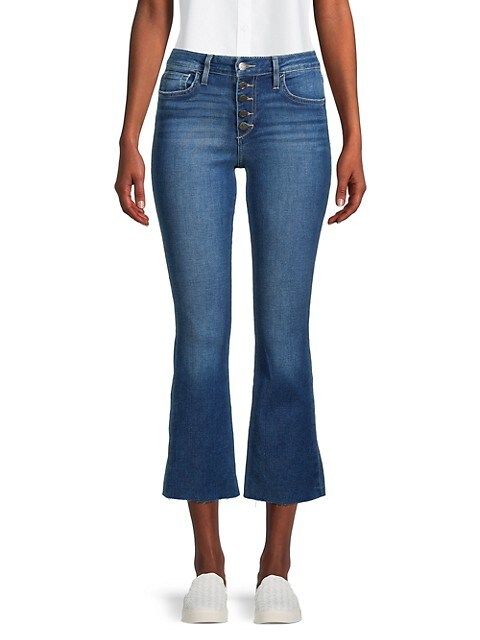 ​​Mid-Rise Bootcut Cropped Jeans | Saks Fifth Avenue OFF 5TH