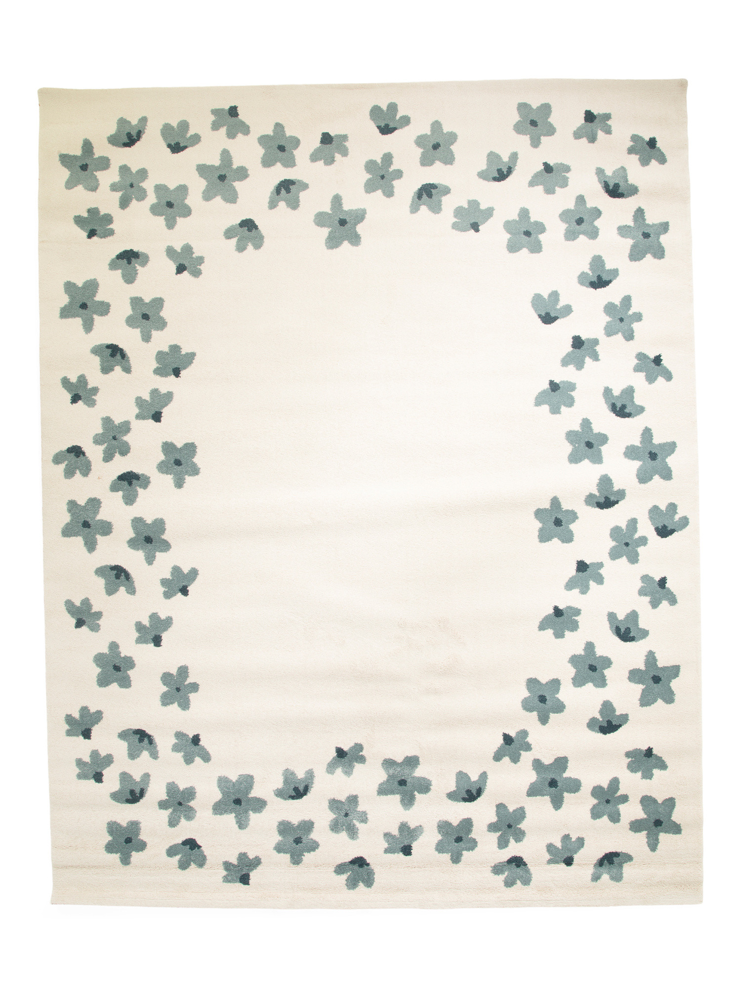Made In Turkey 8x10 Elle Us Floral Super Soft Shag Area Rug | TJ Maxx