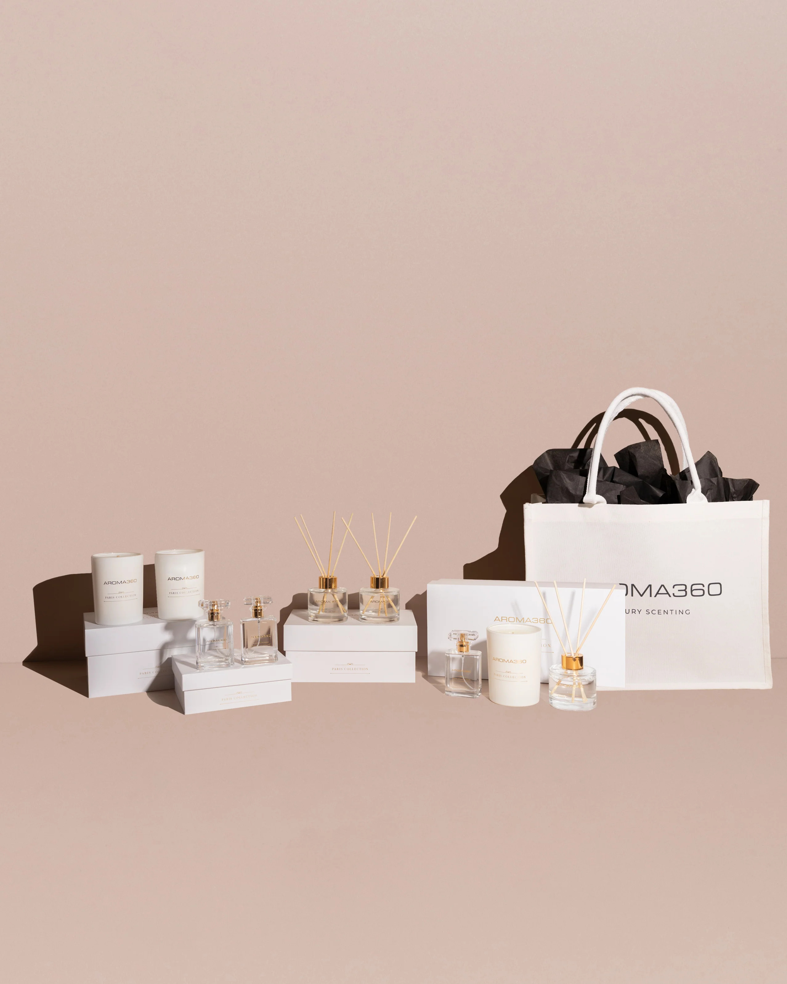 Build Your Own - Paris Collection Gift Tote | Aroma360