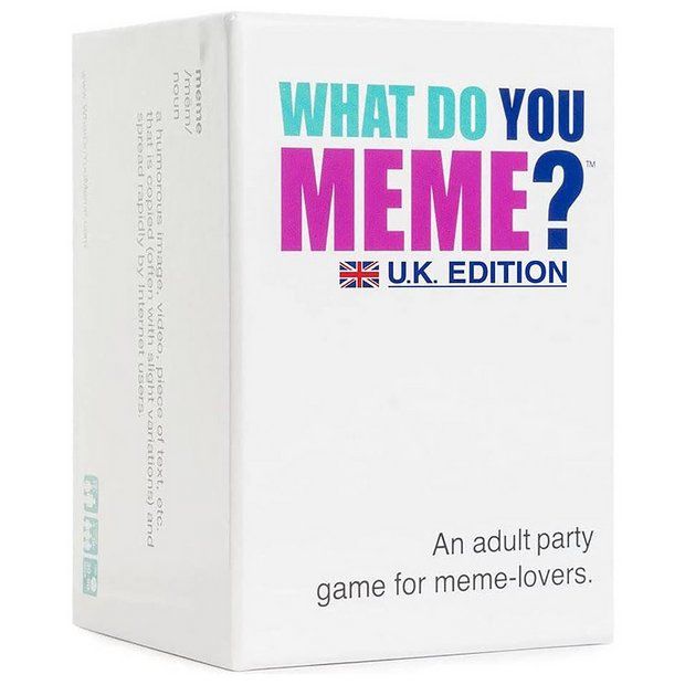 What Do You Meme? UK Edition Party Game124/4119 | argos.co.uk