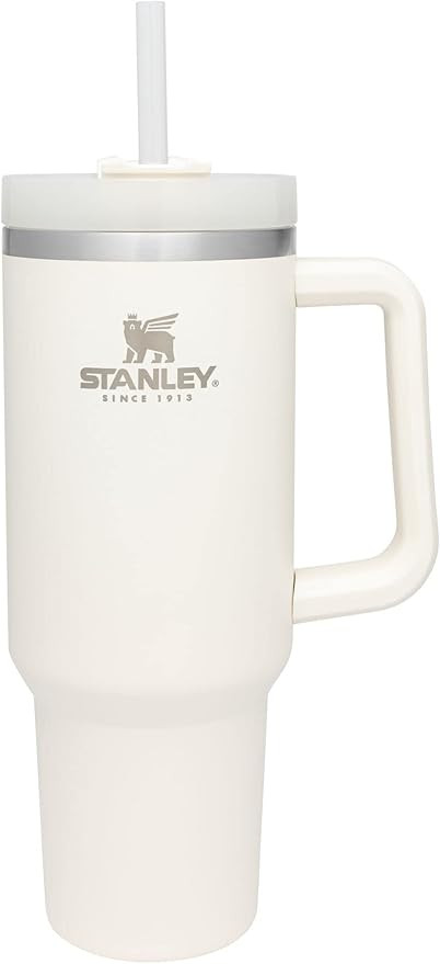 STANLEY Adventure Quencher Travel Tumbler 40 oz Pack of 1 Cream Color | Amazon (US)