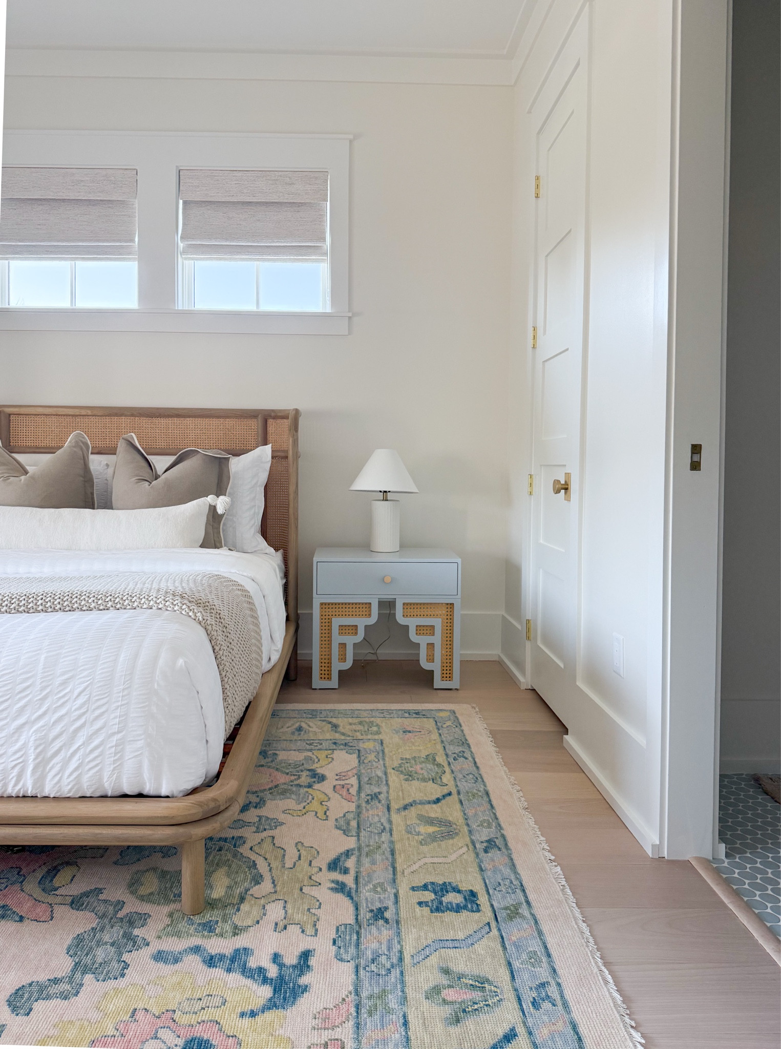 Colorful beach house bedroom in “Holiday House!” 

(Bed and dresser discontinued)

#LTKHome