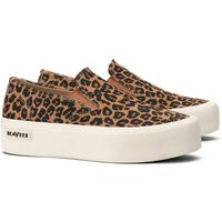 SeaVees Footwear Womens - Baja Slip On Platform - Leopard | SeaVees (US)