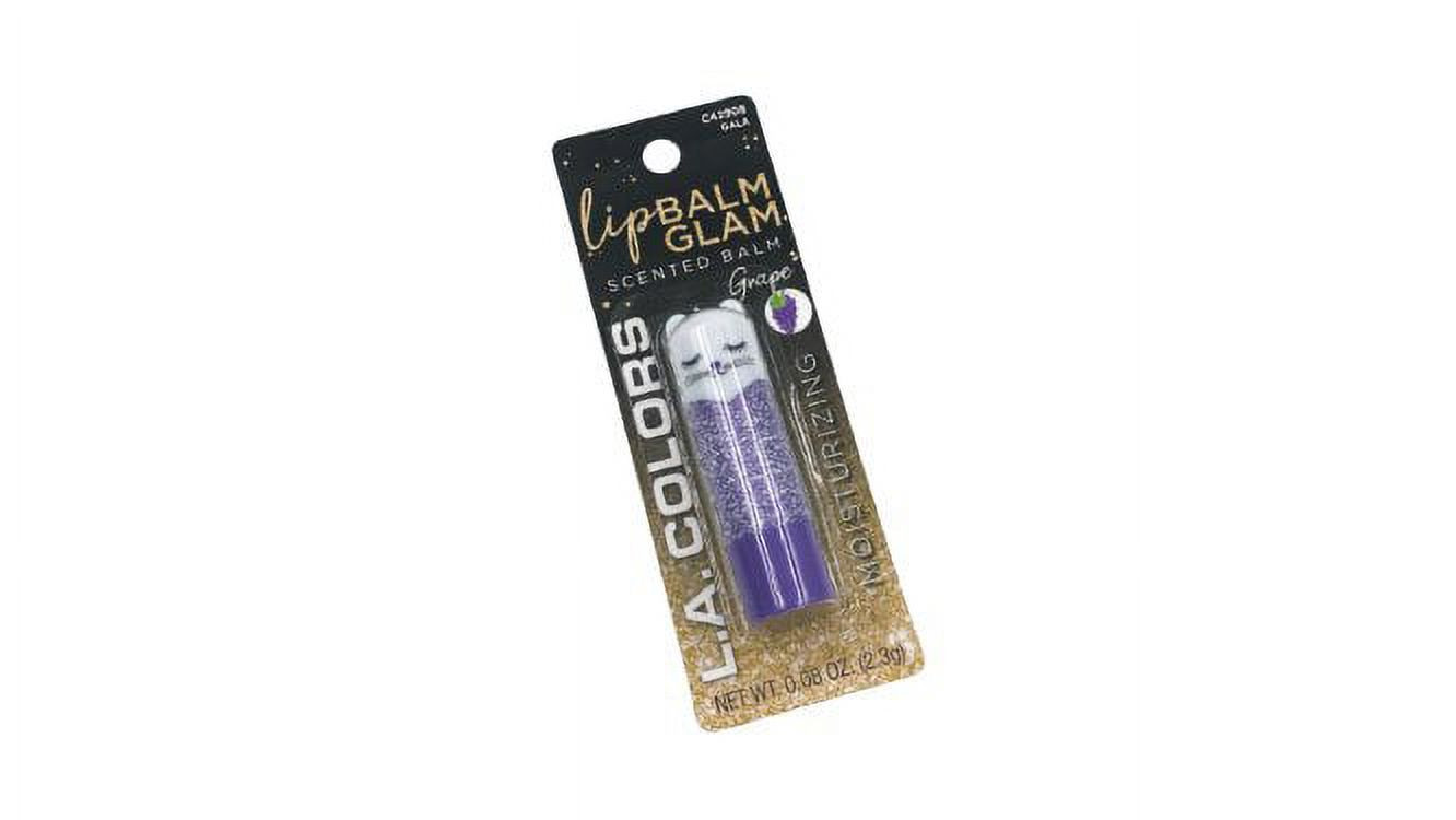 L.A. Colors LipBalm Glam Scented Balm, Grape 0.08 oz | Walmart (US)