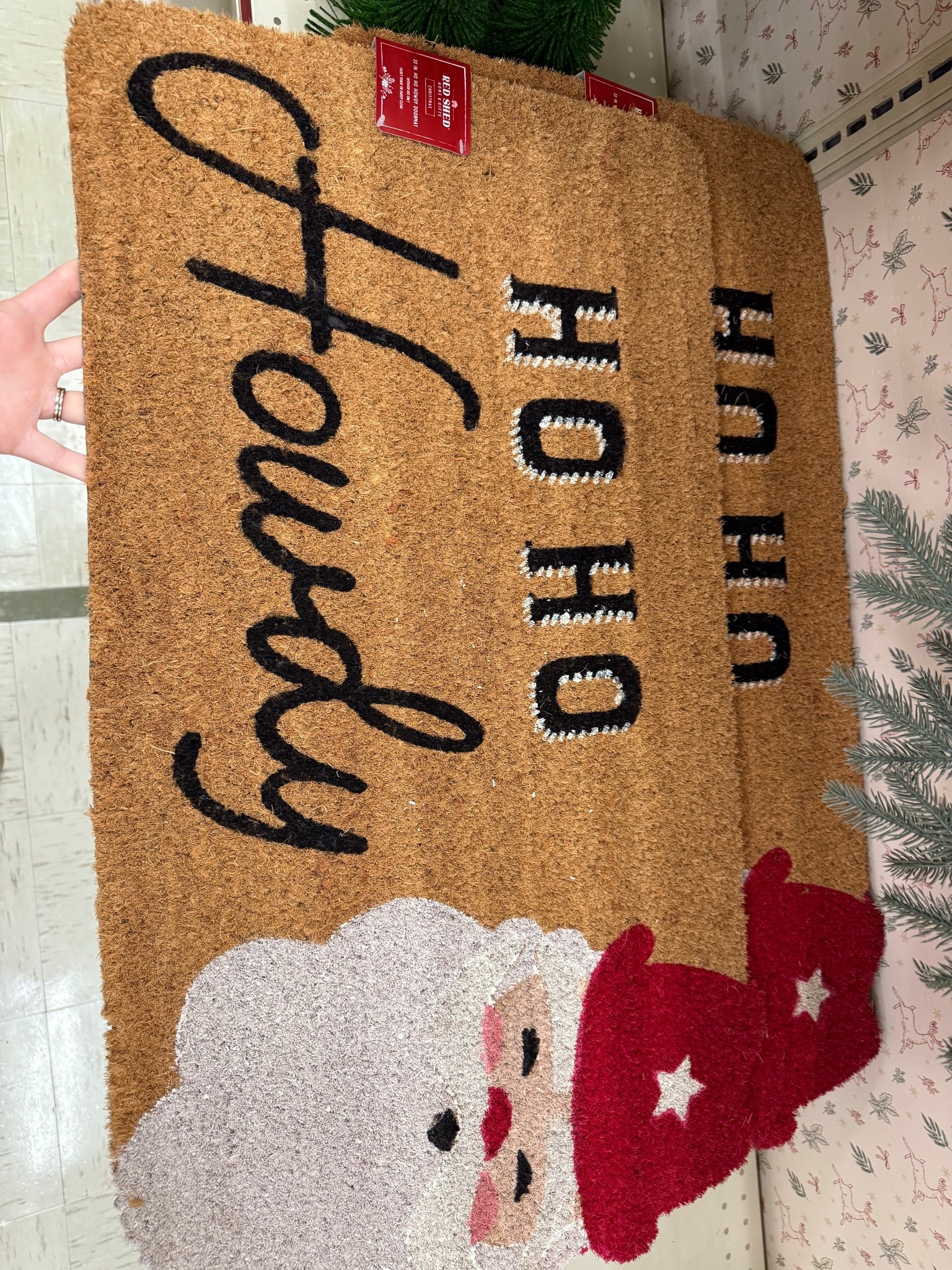 The absolute CUTEST Christmas rug! Obsessed with it. I cannot wait to use it during the Holidays!

#LTKSeasonal #LTKHome