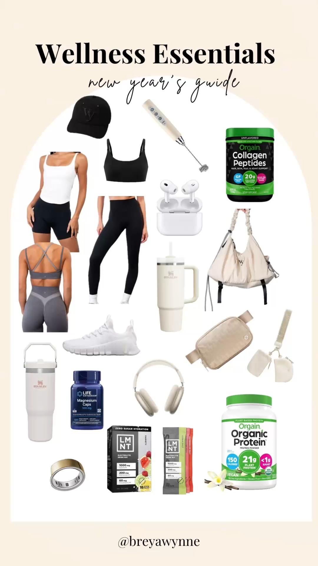 New Year Wellness Guide 💫 
providing some essential to kickstart your wellness routine!! 

#LTKHoliday #LTKfitnessgoals #LTKActive