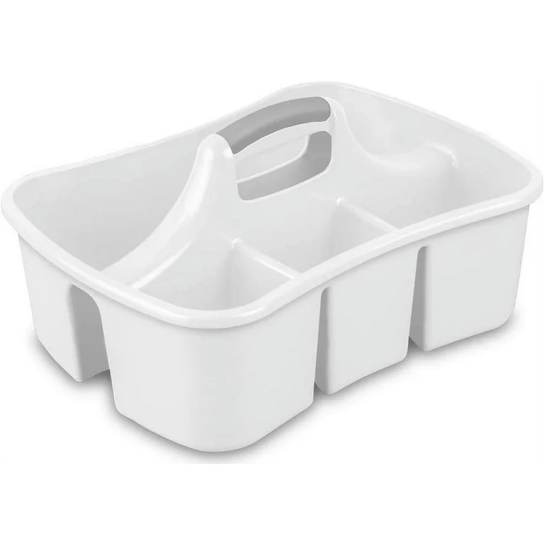 Sterilite 15888006 Divided Ultra Caddy, White - Walmart.com | Walmart (US)