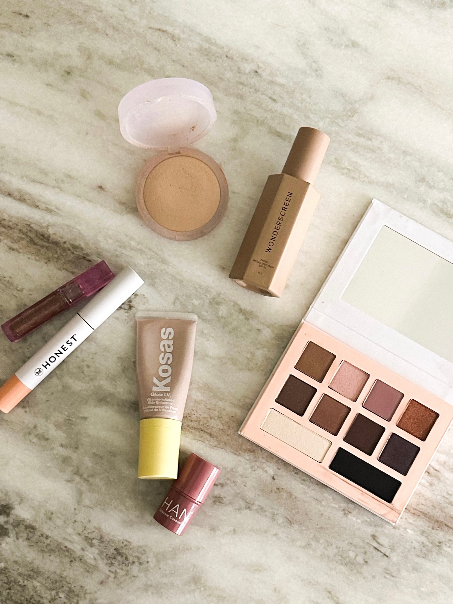 non toxic makeup I keep repurchasing!! tinted sunscreen is from DIME (code SALEA)