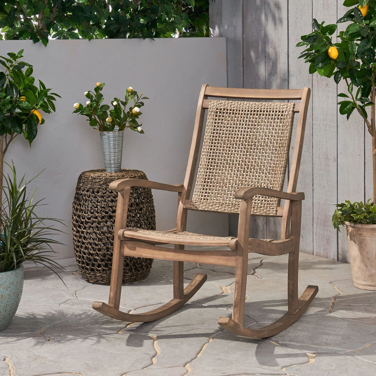 Outdoor Wallings Rocking Chair | Wayfair North America