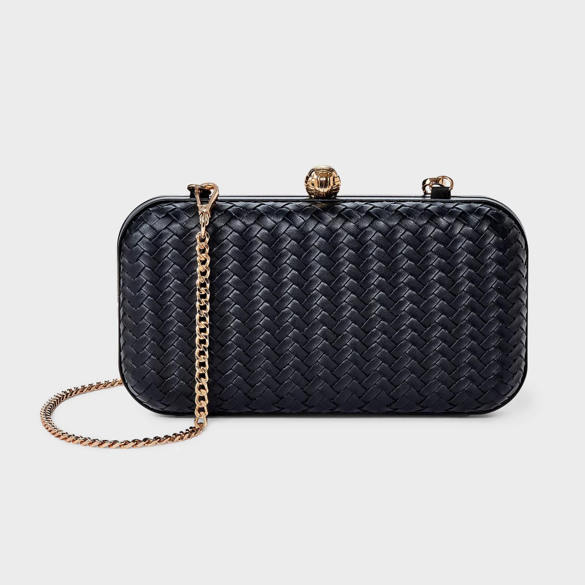 Woven Minaudiere Clutch Crossbody Bag - A New Day™ | Target