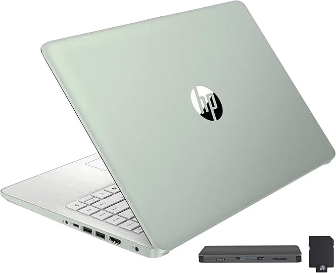 HP 14-inch Ultra Light Laptop W/1 Year Office 365&AI-Copilot, Intel Processor N150, 16GB RAM, 416... | Amazon (US)