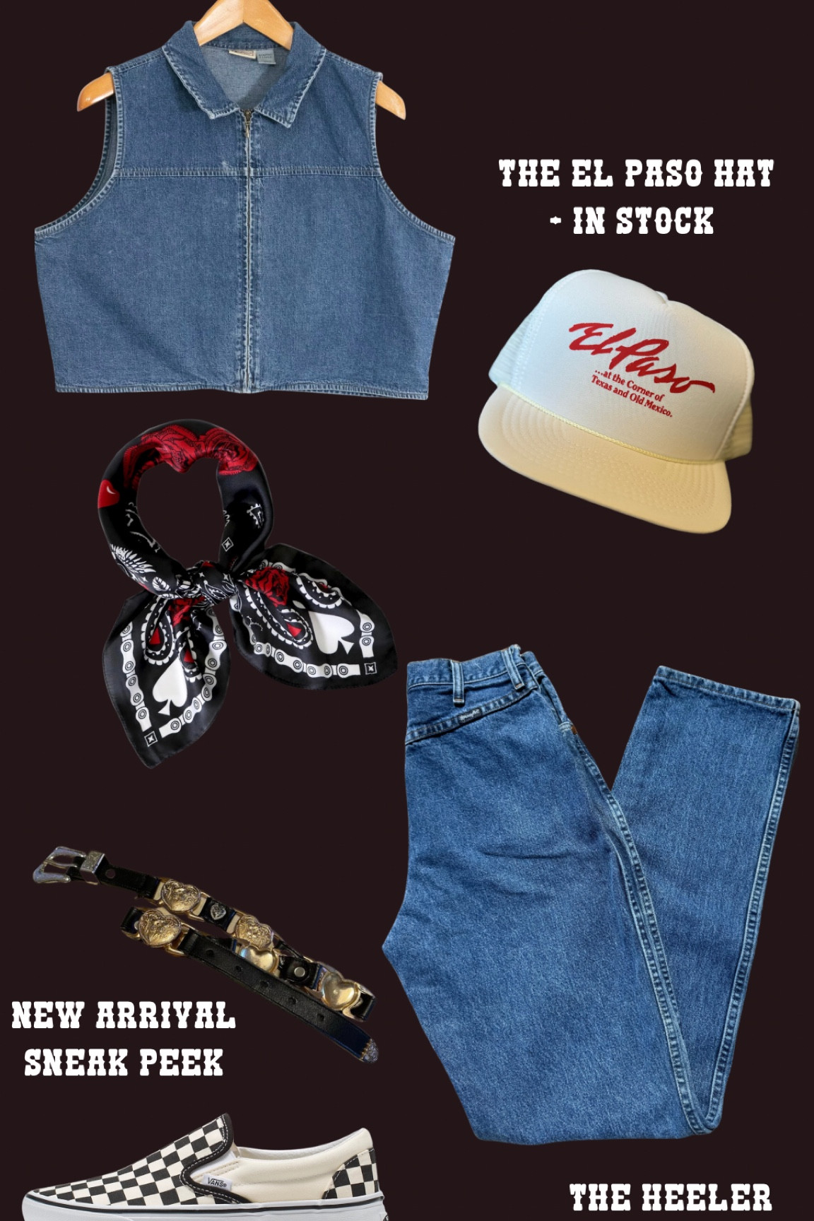 STYLING TCC ITEMS
- shop non-linked items  @ theclassiccowgirl.com 🤎🪩