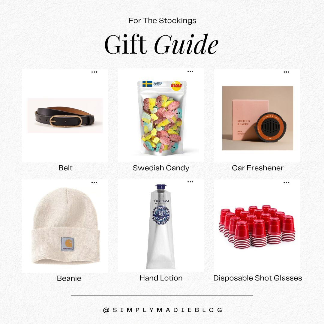Gift Guide: For the Stocking 

#LTKSeasonal #LTKHoliday #LTKGiftGuide
