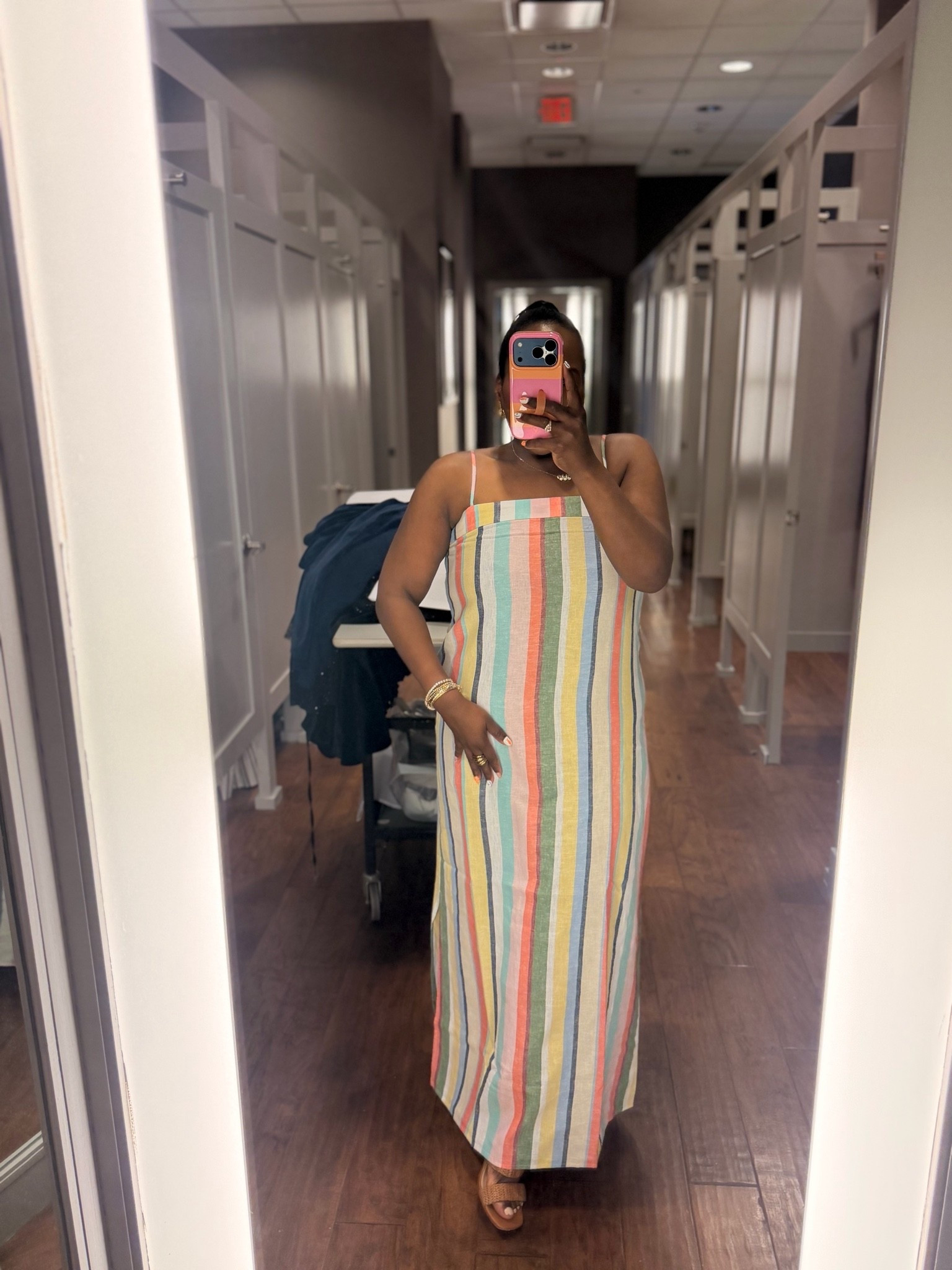 My favorite purchase of the week this rainbow stripe linen cotton maxi from LOFT. 

Wedding guest dress summer / summer outfits / summer dresses / date night outfits / vacation outfits beach / travel outfits

#LTKootd #LTKWedding #LTKSeasonal