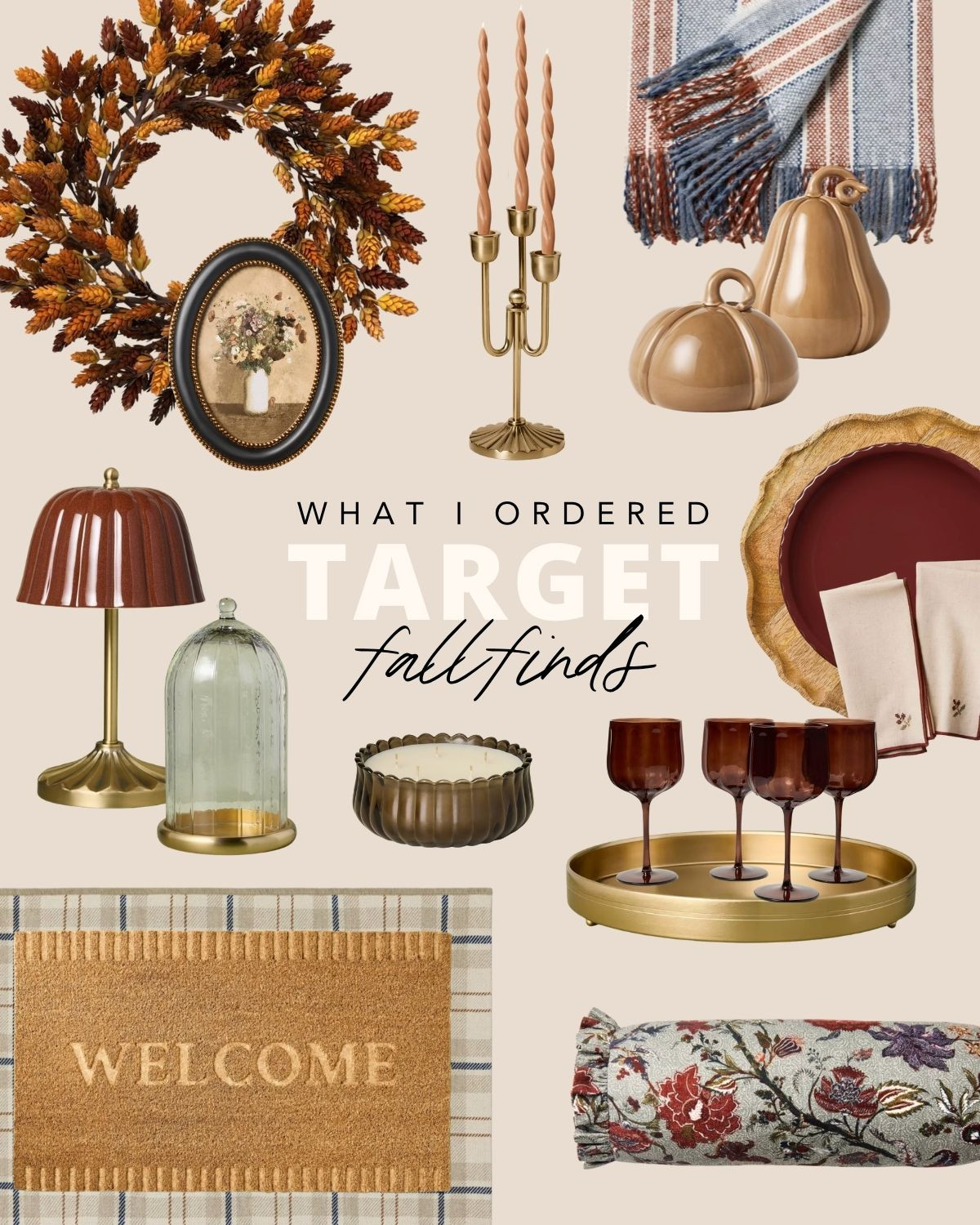 My Target Fall Decor Order! 🍂🎯 #Target #FallDecor  

 #LTKSeasonal #LTKHome