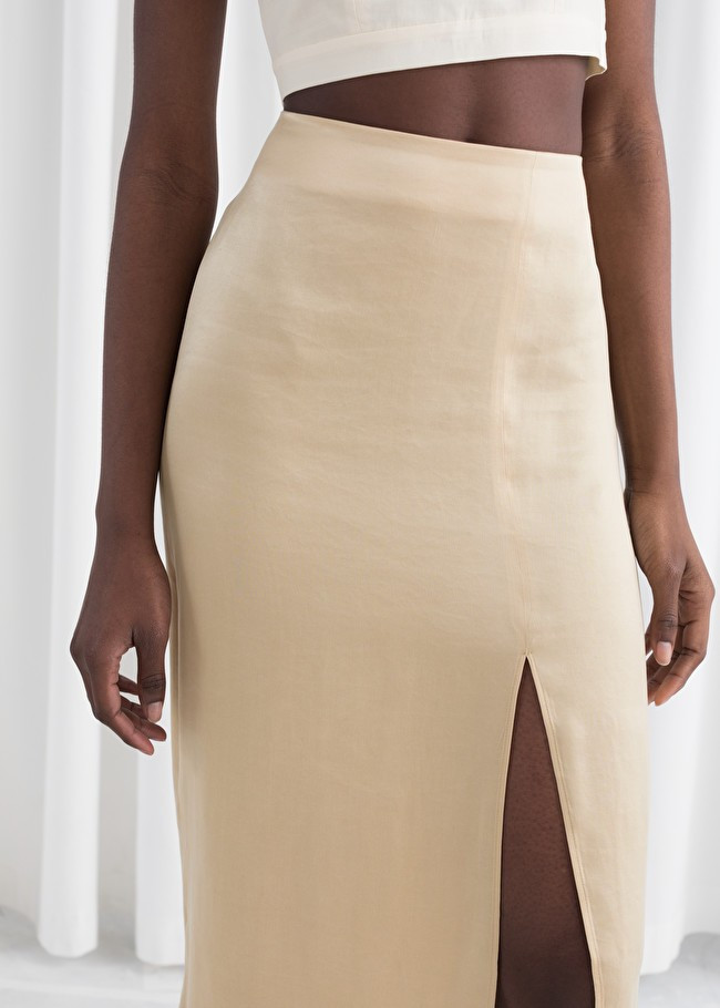 Side Slit Midi Skirt | & Other Stories (EU + UK)