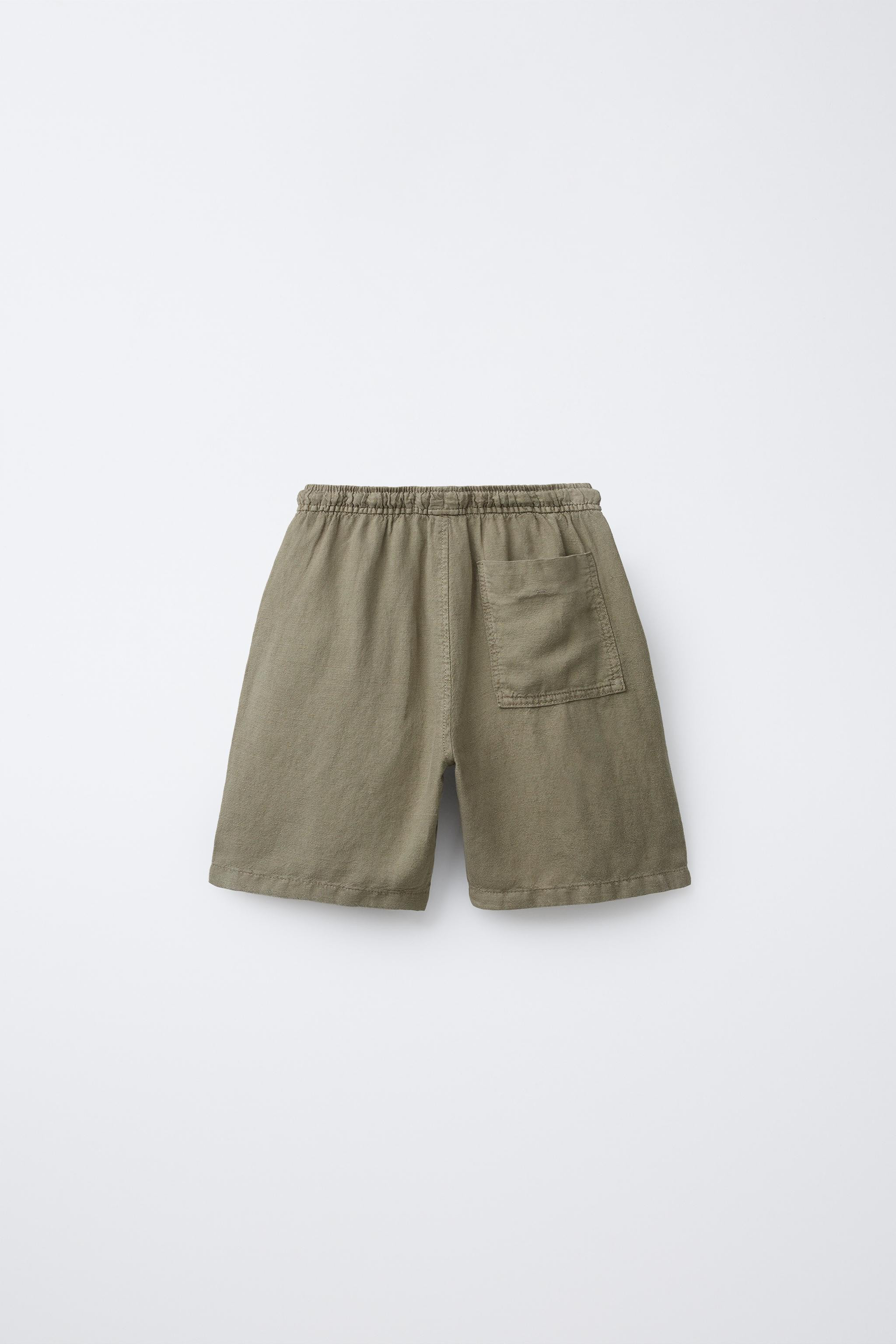 LINEN SHORTS | Zara US