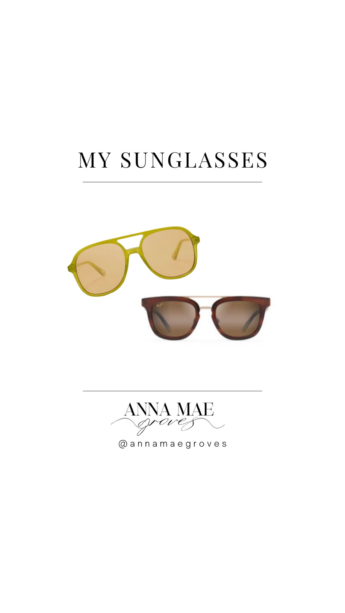 These are the sunglasses I’m wearing I’m my reel 

#LTKunder100