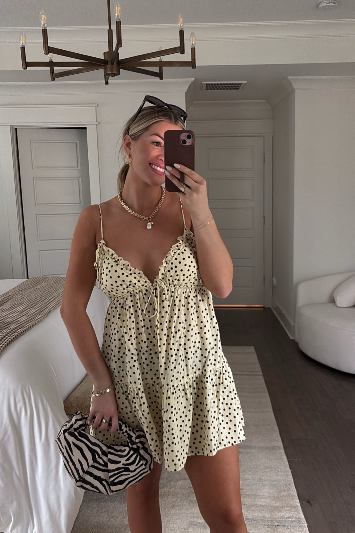 Love this outfit🫶🏼

Dress is Target🥰



Summer outfits, mini dress, seasonal, print, ootd, polka dot, sidneymarieduke 

#LTKootd